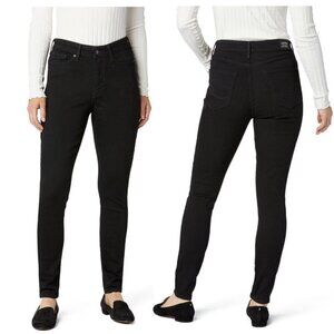 NWT Levi's Signature Black High Rise Skinny Denim Jean Sz 27 x 30‎ (4M)